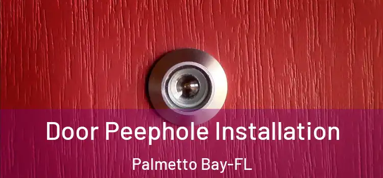 Door Peephole Installation Palmetto Bay-FL
